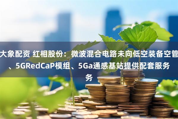 大象配资 红相股份：微波混合电路未向低空装备空管、5GRedCaP模组、5Ga通感基站提供配套服务